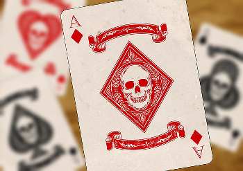 4 ace card drawing